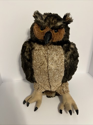 Vtg large plush - vtg, owl